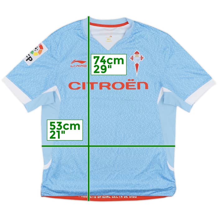 2012-13 Celta Vigo Home Shirt - 8/10 - (L)