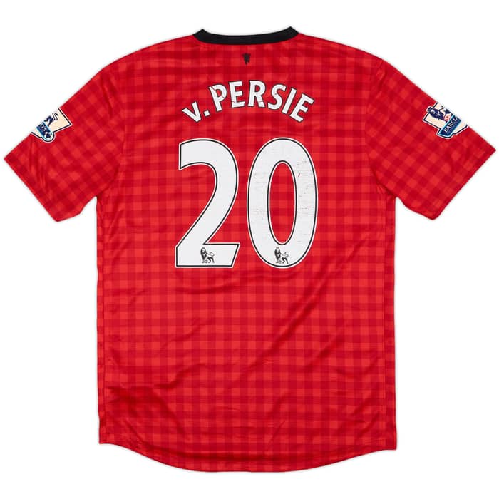 2012-13 Manchester United Home Shirt v.Persie #20 - 3/10 - (M)
