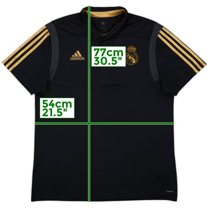 2019-20 Real Madrid adidas Polo Shirt - 9/10 - (L)