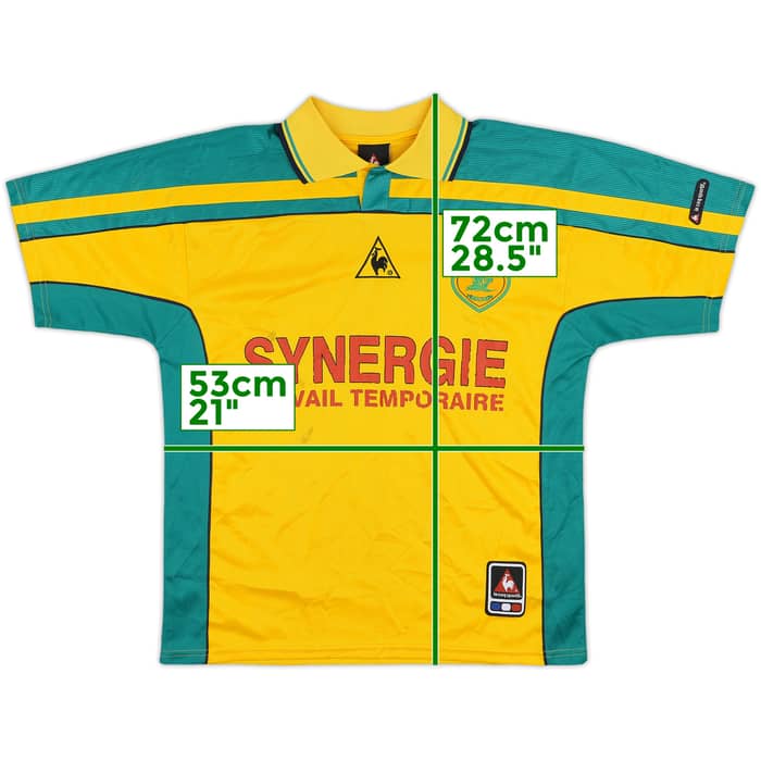2000-02 Nantes Home Shirt - 6/10 - (XS)