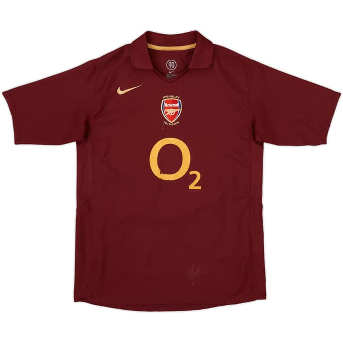 2005-06 Arsenal Home Shirt - 5/10 - (XL.Boys)