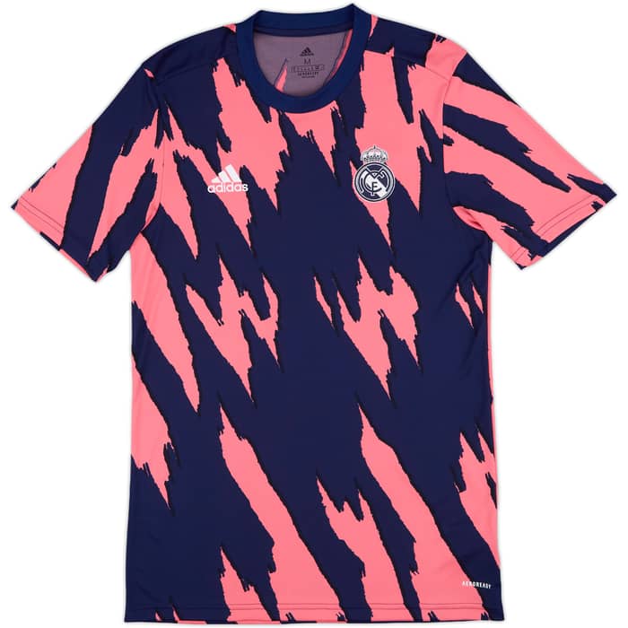 2020-21 Real Madrid adidas Pre-Match Training Shirt - 10/10 - (M)