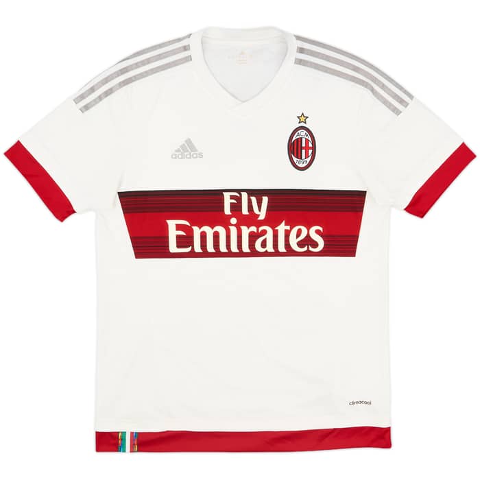 2015-16 AC Milan Away Shirt - 5/10 - (M)