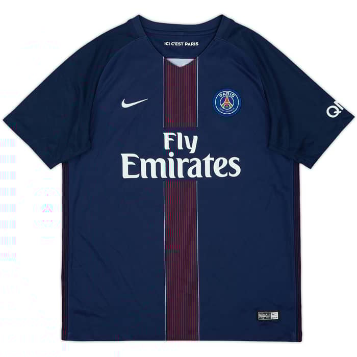 2016-17 Paris Saint-Germain Home Shirt - 9/10 - (XL.Boys)