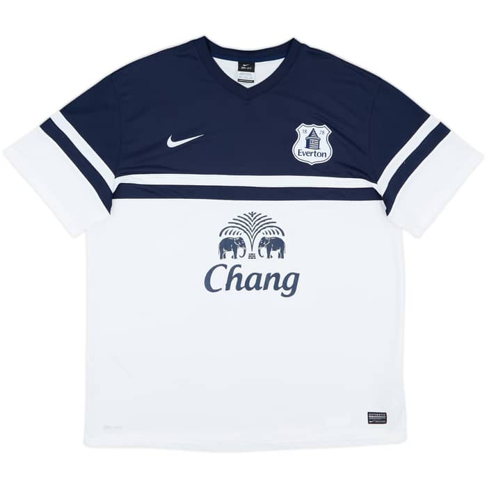 2013-14 Everton Third Shirt Baines #3 - 6/10 - (XXL)
