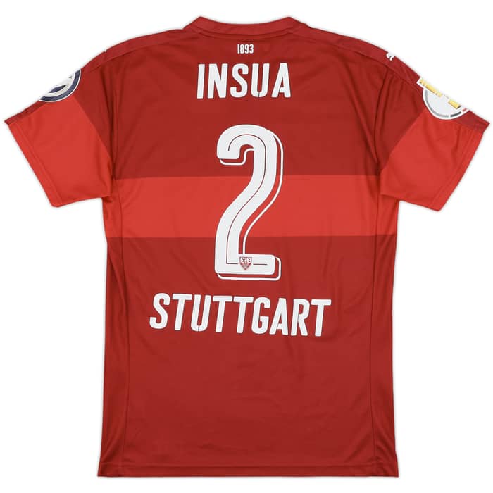 2016-17 Stuttgart Away Shirt Insua #2 - 9/10 - (M)