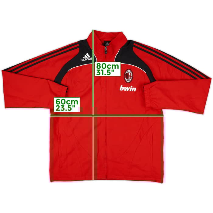 2008-09 AC Milan adidas Track Jacket - 8/10 - (L/XL)