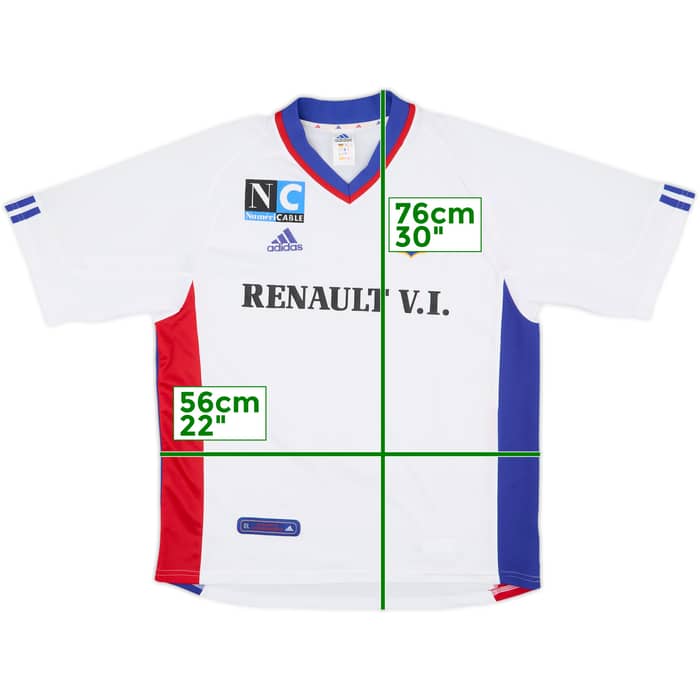 2001-02 Lyon Home Shirt - 7/10 - (L)