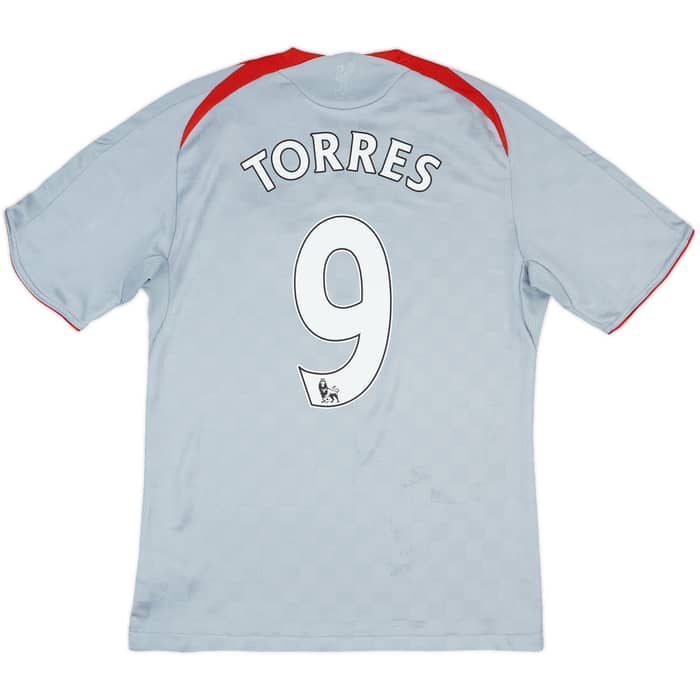 2008-09 Liverpool Away Shirt Torres #9 - 6/10 - (S)