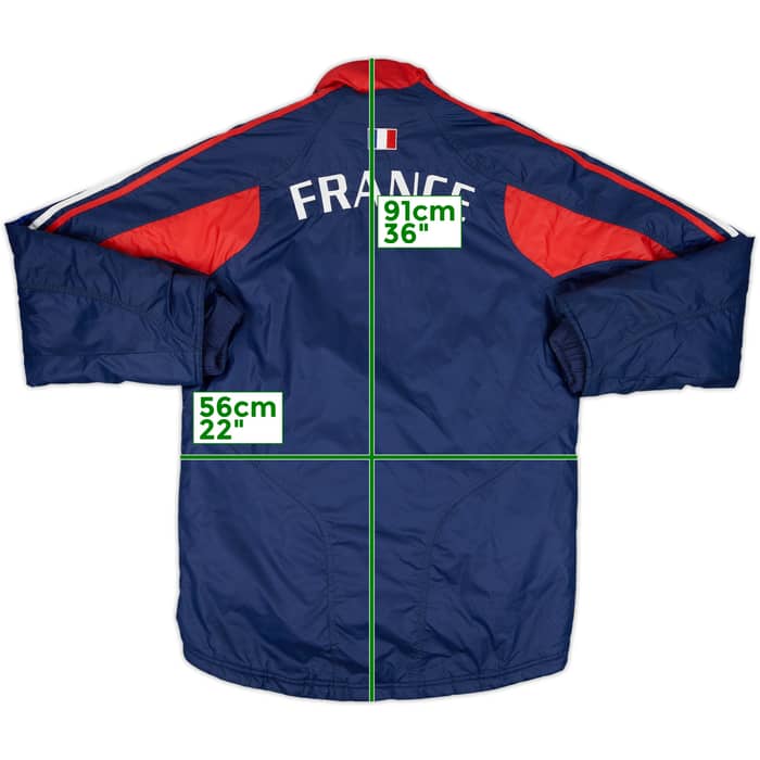 2002-04 France adidas Padded Bench Coat - 6/10 - (XL.Boys)