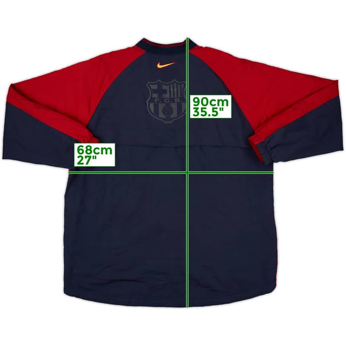 1999-00 Barcelona Nike Track Jacket - 8/10 - (XL)