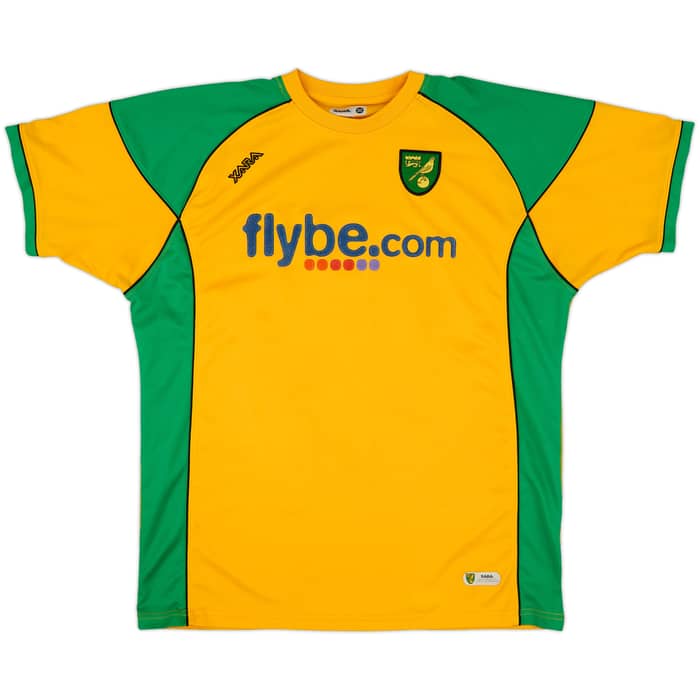 2006-08 Norwich Home Shirt - 7/10 - (3XL)
