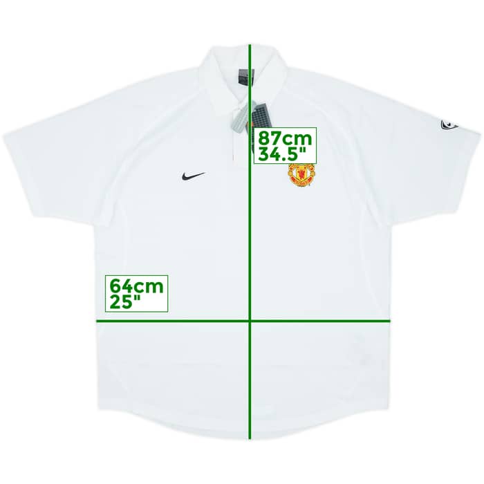 2003-04 Manchester United Nike Polo Shirt (XXL)