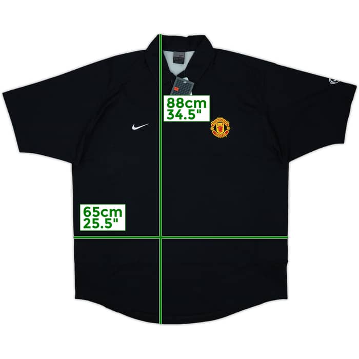 2003-04 Manchester United Nike Polo Shirt (XXL)