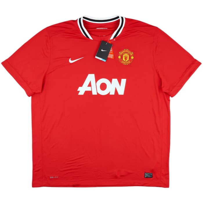 2011-12 Manchester United Home Shirt Berbatov #9 (3XL)