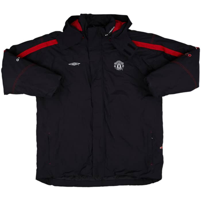 2000-01 Manchester United Umbro Padded Bench Coat - 8/10 - (XXL)
