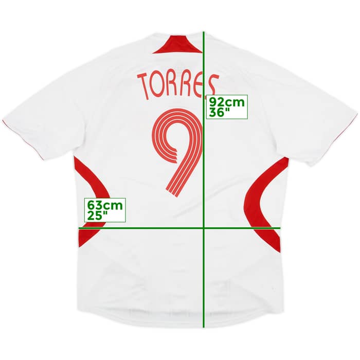 2007-08 Liverpool Away Shirt Torres #9 - 7/10 - (XL)