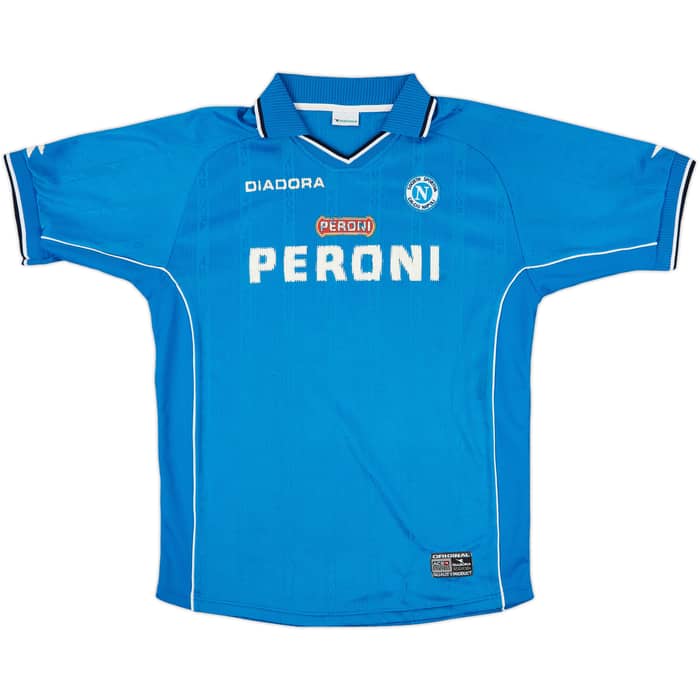 2000-01 Napoli Home Shirt - 5/10 - (XL)