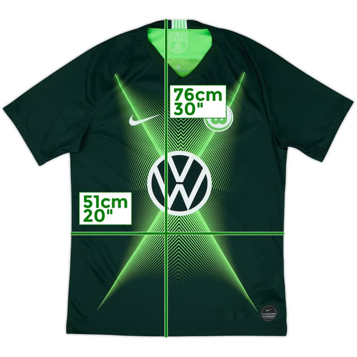 2019-20 Wolfsburg Home Shirt - 10/10 - (M)