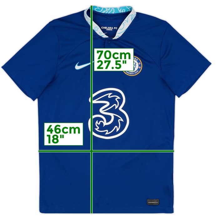 2022-23 Chelsea Home Shirt T.Silva #6 - 9/10 - (S)
