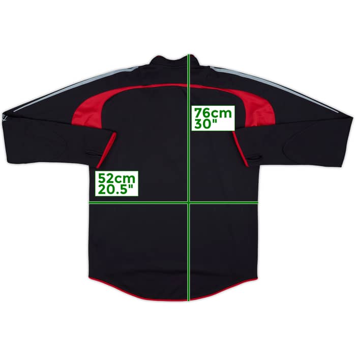 2004-05 Bayern Munich adidas 1/4 Zip Drill Top - 9/10 - (L)