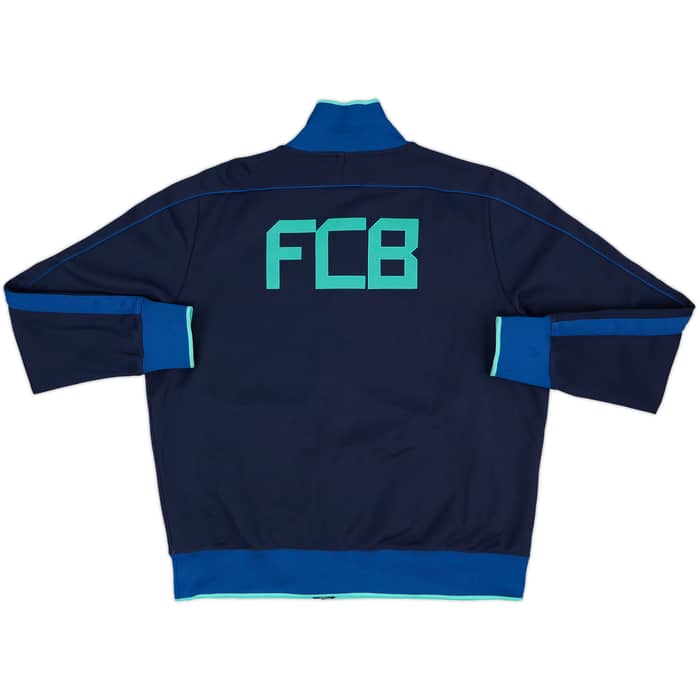 2010-11 Barcelona Nike N98 Track Jacket - 9/10 - (XL)