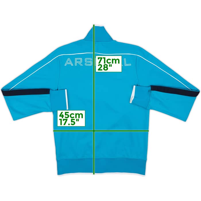 2011-12 Arsenal Nike N98 Track Jacket - 5/10 - (S)