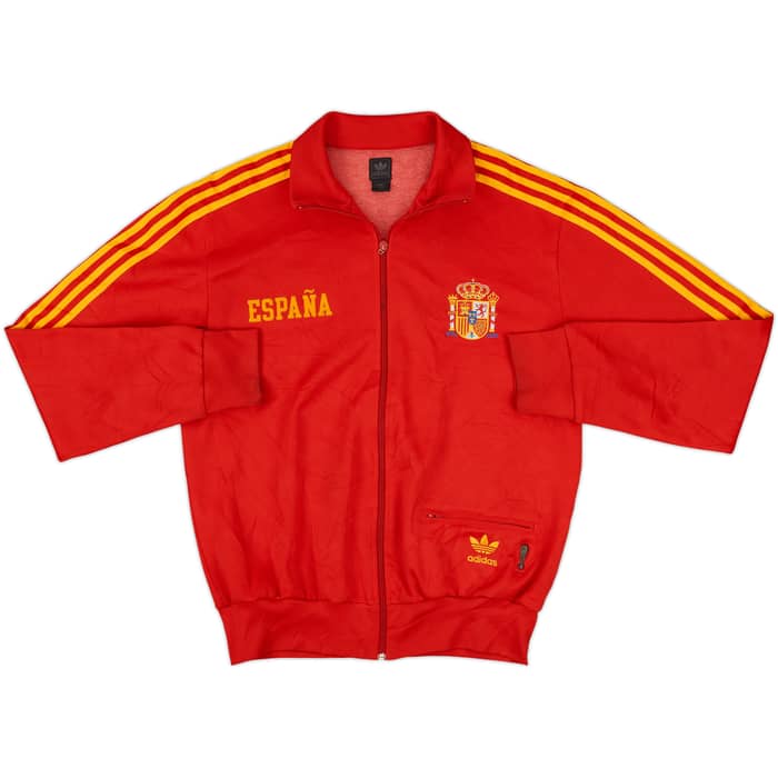 2006-07 Spain adidas Originals Retro Track Jacket - 8/10 - (L)