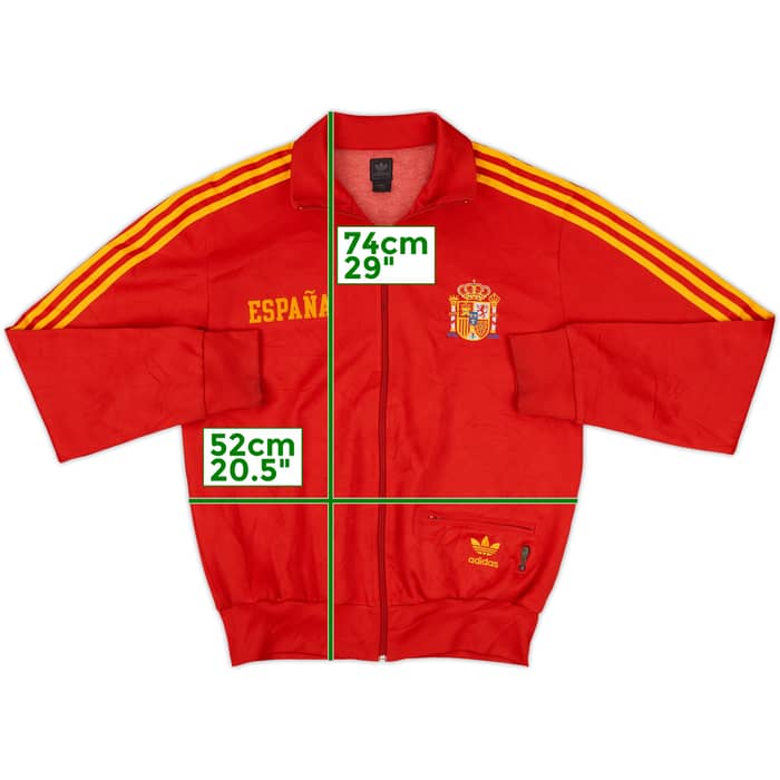 2006-07 Spain adidas Originals Retro Track Jacket - 8/10 - (L)