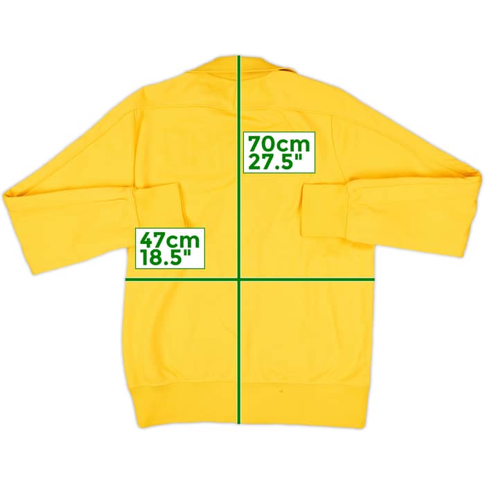 2012-13 Brazil Nike N98 Track Jacket - 9/10 - (L)