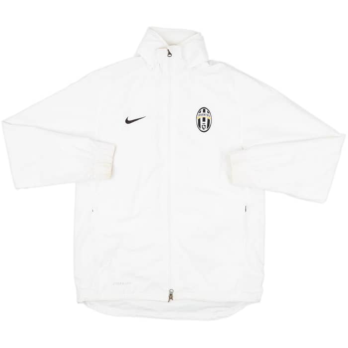 2011-12 Juventus Nike Hooded Rain Jacket - 8/10 - (M)