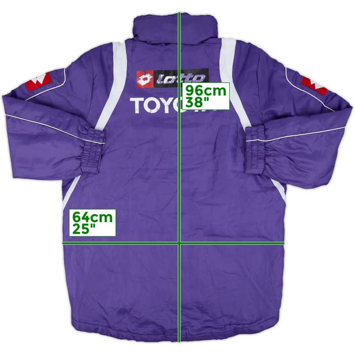 2005-07 Fiorentina Lotto Padded Bench Coat - 6/10 - (M)