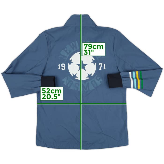 2012-13 New York Cosmos Umbro Track Jacket - 6/10 - (L)