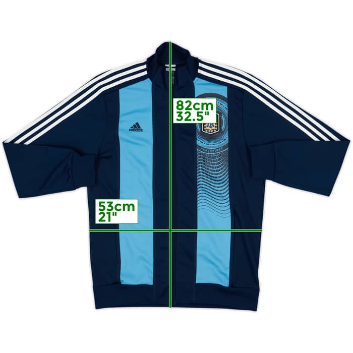 2012-13 Argentina adidas Track Jacket - 8/10 - (L)
