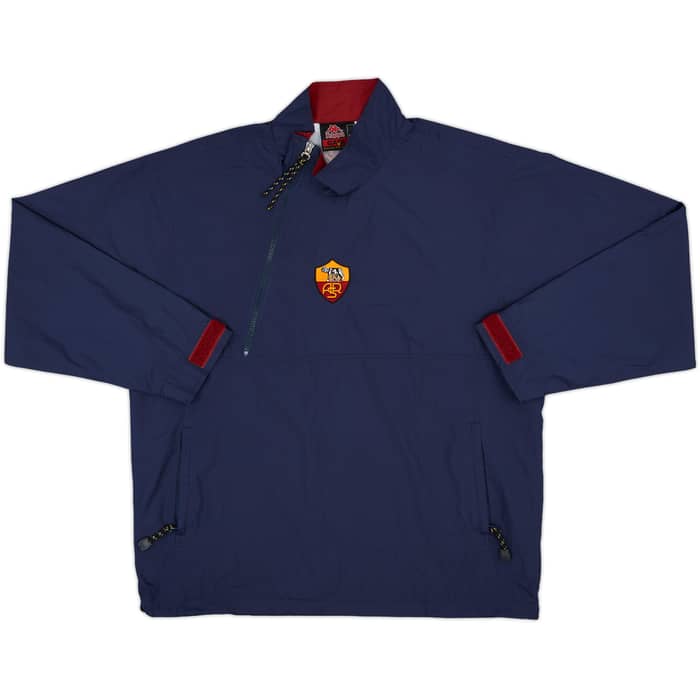 2001-03 Roma Kappa 1/4 Zip Windbreaker Jacket - 6/10 - (L)