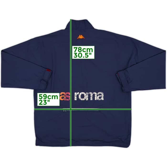 2001-03 Roma Kappa 1/4 Zip Windbreaker Jacket - 6/10 - (L)