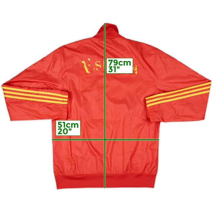 2012-13 Spain adidas Track Jacket - 5/10 - (S)