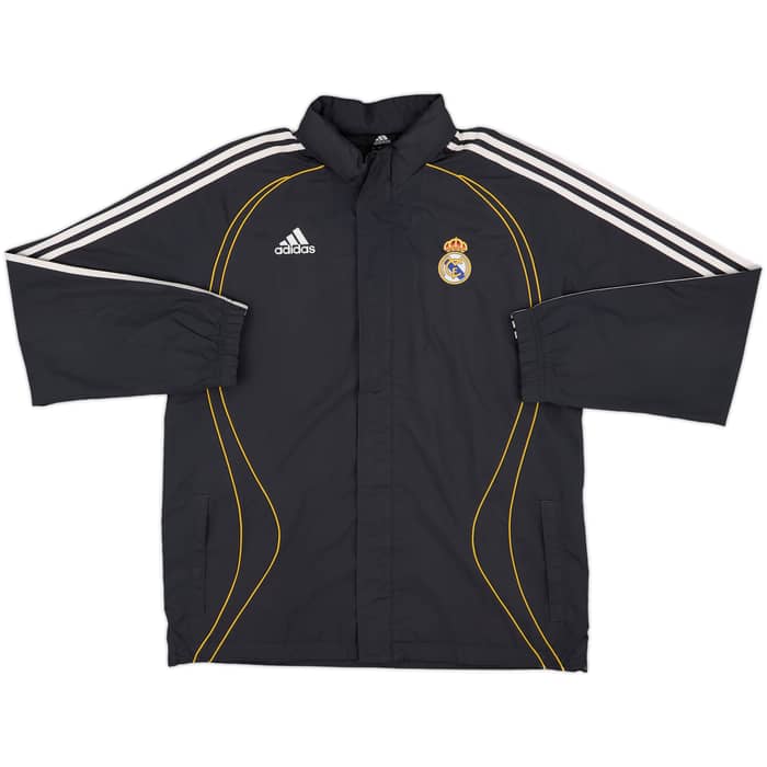 2006-07 Real Madrid adidas Hooded Rain Jacket - 6/10 - (M)