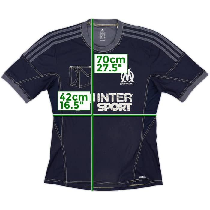 2013-14 Olympique Marseille Away Shirt - 5/10 - (S)
