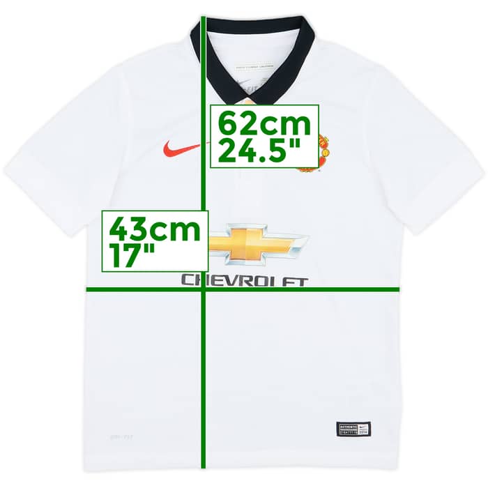 2014-15 Manchester United Away Shirt - 7/10 - (M.Boys)