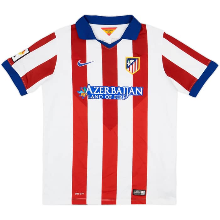 2014-15 Atletico Madrid Home Shirt - 7/10 - (XL.Boys)