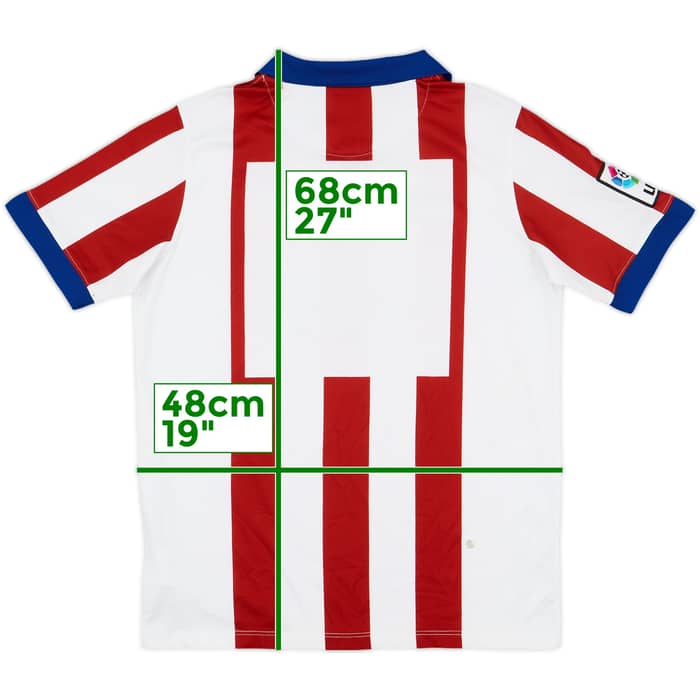 2014-15 Atletico Madrid Home Shirt - 7/10 - (XL.Boys)