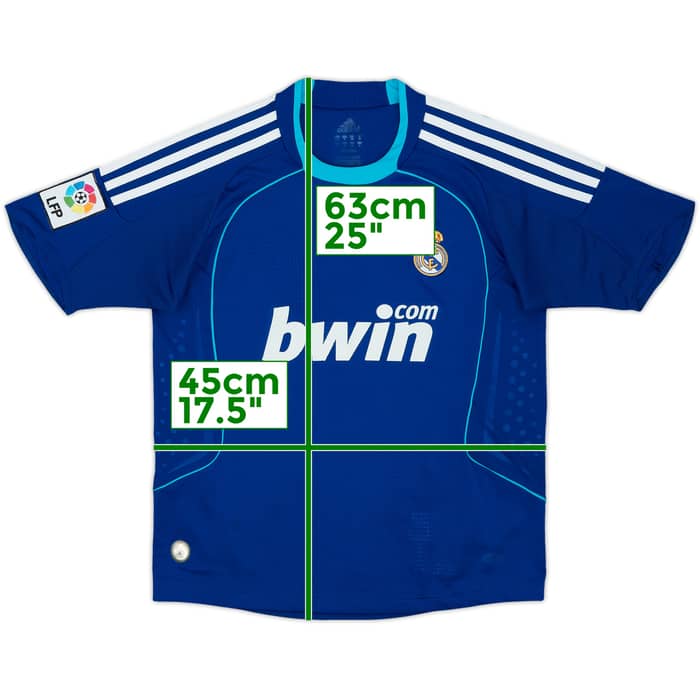 2008-09 Real Madrid Away Shirt - 6/10 - (M.Boys)