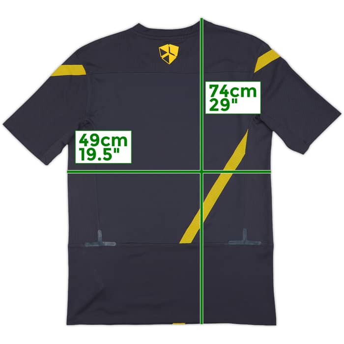2011-12 Barcelona Authentic Nike Training Shirt - 8/10 - (M)