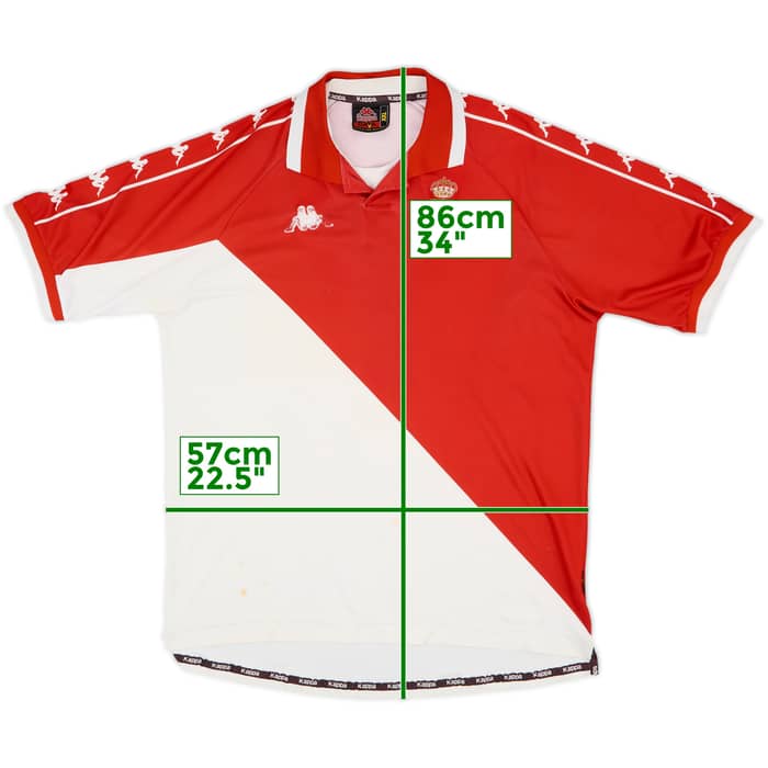 1998-99 Monaco Home Shirt - 4/10 - (XXL)