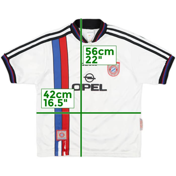 1996-98 Bayern Munich Away Shirt - 5/10 - (L.Boys)