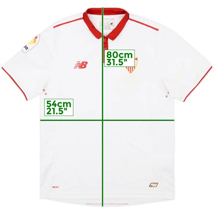 2016-17 Sevilla Home Shirt - 5/10 - (L)