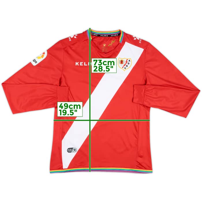 2017-18 Rayo Vallecano Away L/S Shirt - 6/10 - (M)