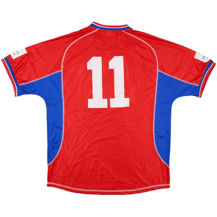 2002-03 Shelbourne Match Issue Home Shirt #11