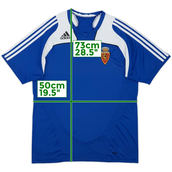 2010-11 Real Zaragoza adidas Training Shirt - 6/10 - (M)